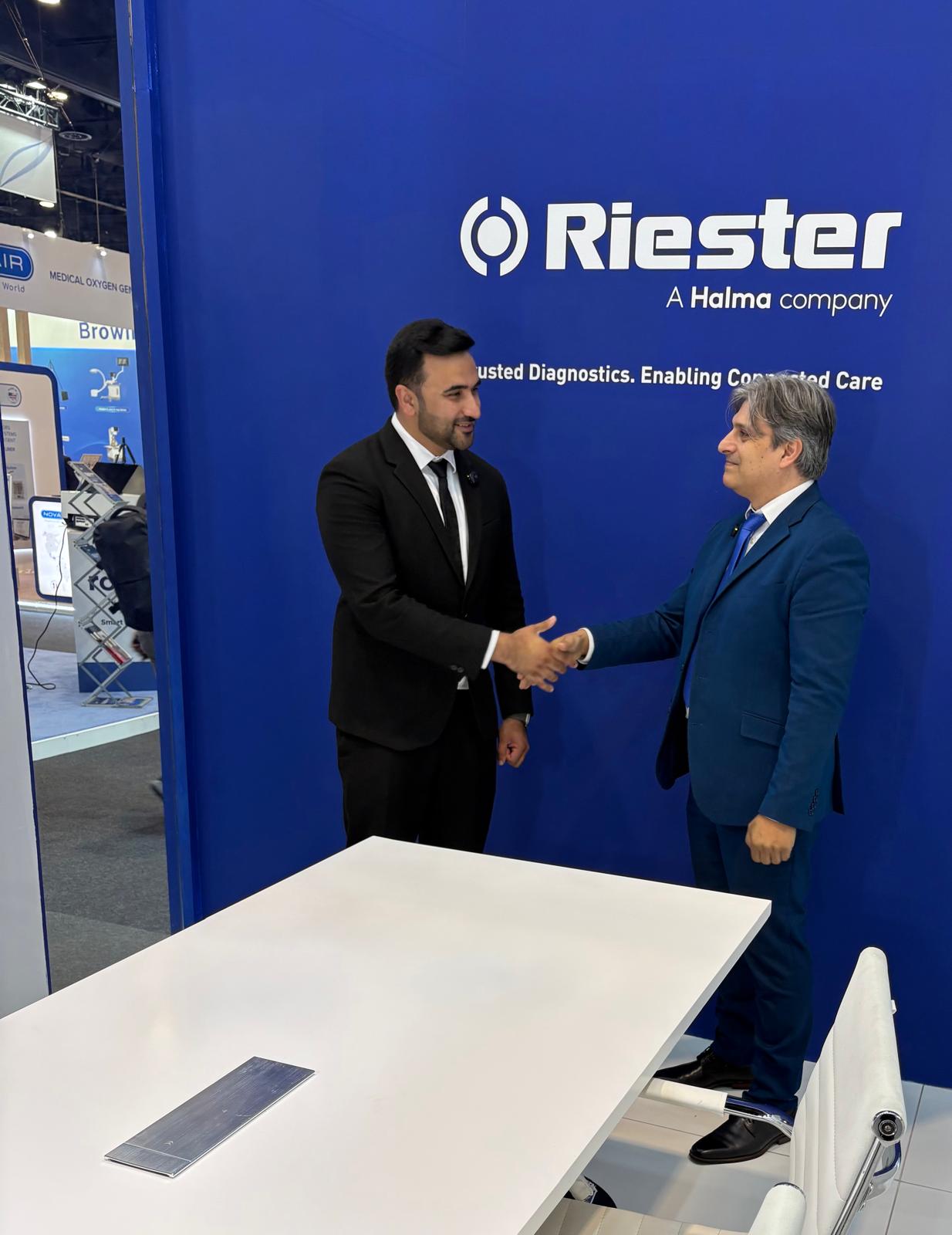 WHX 2026 Riester CEO TV interview moment