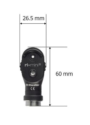 Riester ri-mini ophthalmoscope head detail photo (01)